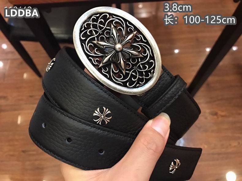Chrome Hearts belt 38mmX100-125cm 8L08